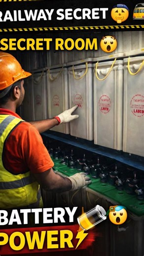 Railway Battery Room Secrets 🤫 #railwayohe