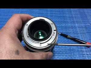 Working with Nikon Bayonet Screws