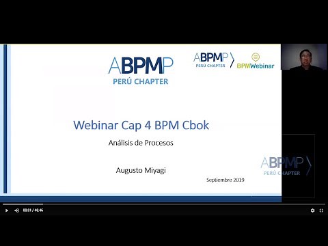 BPMWebinar: "Capitulo 4 - BPM CBOK, v3, Análisis de Procesos