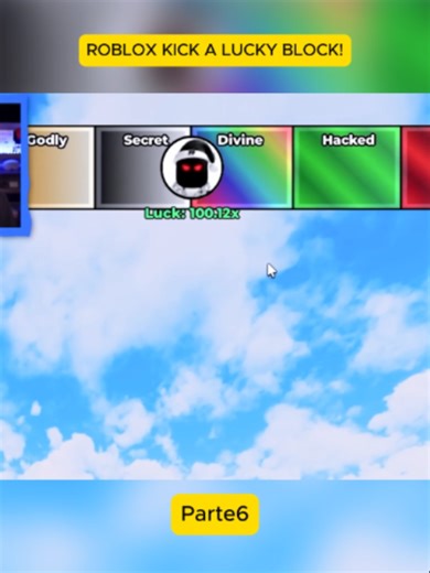 ROBLOX KICK A LUCKY BLOCK! parte6 #fyn #fyp #videostar | kick a lucky block