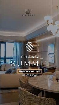 Condominium Unit for Sale in Quezon City Shang Summit by Shang Properties