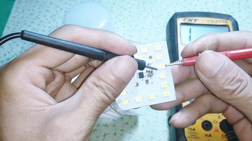 家里LED灯不亮了，其实维修方法很简单，自己在家就能轻松修复