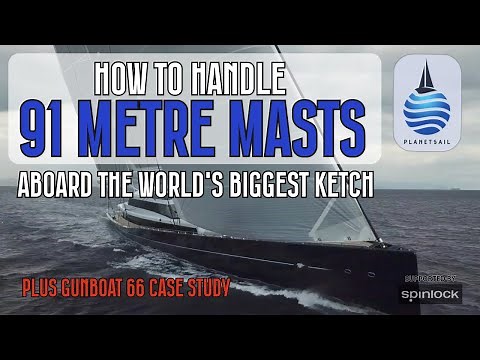 Onboard the world's biggest performance ketch