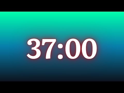 37 Minute Timer