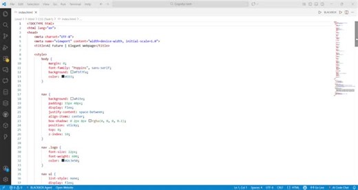 #cognifyztechnologies #internship #webdevelopment #html #css #frontenddevelopment #learningjourney | Keerthana Akula
