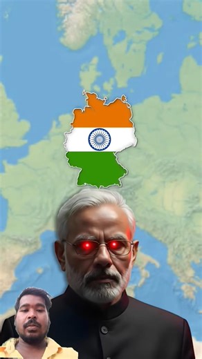 What If 🇮🇳 India and 🇩🇪 Germany Swapped Places? | Global Chaos#gameplay #facts
