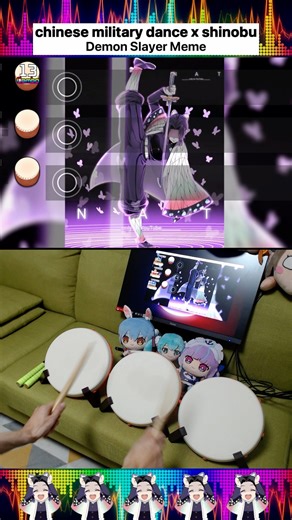 chinese military dance x shinobu (Triple) - Demon Slayer Meme [Osu] 🥁