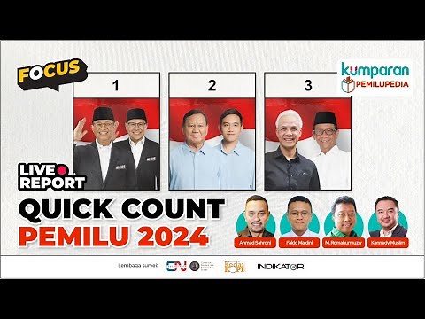 🔴LIVE STREAMING - Quick Count: Update Hasil Pemilu 2024