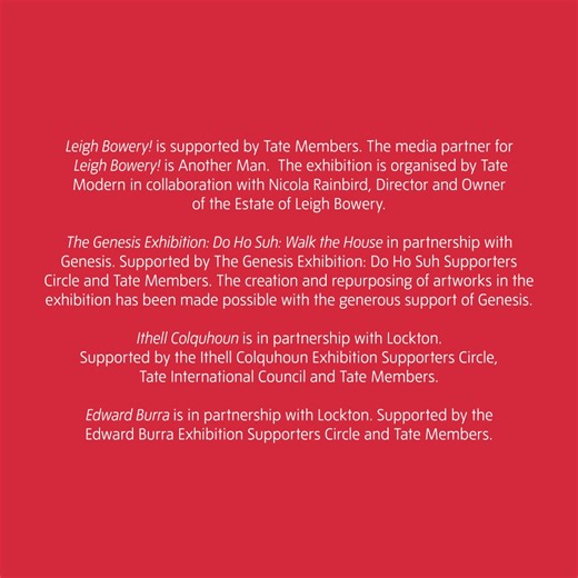 Discover our summer exhibition line-up for your ultimate day out as a Tate Member ☀️ | Tate