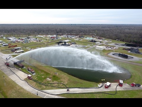 16,000 GPM Industrial Firefighting Demonstration