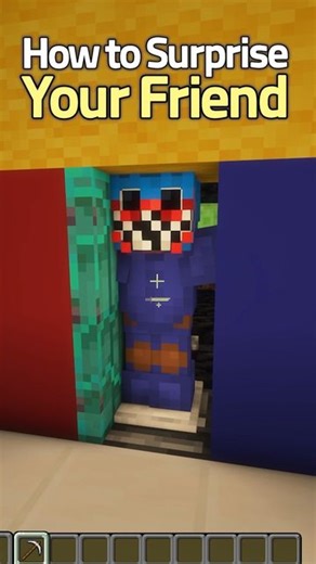 만두민 ManDooMiN on Instagram: "How to Surprise Your Friend 😲 #Minecraft 마인크래프트에서 친구 놀래키기! ============= ⛏ Search YouTube "ManDooMiN" 🪧 Made By ManDooMiN 🎵 Background Music Aaron Kenny - Gaiety in the Golden Age https://youtu.be/u5BNQDzXEu8 ============= #minecraftbuilds #minecraftbuild #minecrafthouse #minecraftmemes #minecraftinterior #minecrafters #architecture #modernhome #modernhouse #building #마인크래프트 #건축 #만두민 #secretdoor #hiddendoor #redstone #레드스톤 #hiddenbase #secretbase #minecraftredston