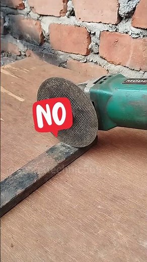 Correct Way to Cut With an Angle Grinder