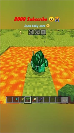 Lama baby save 🥺 technogamer gameplay #shorts #youtubeshorts #viral #trending #gaming #minecraft