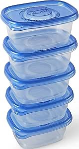 Amazon.com: Glad Food Storage Containers, 24 oz, 5 Count : Home & Kitchen