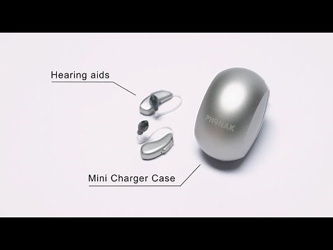 How to use the Phonak Mini Charger Case