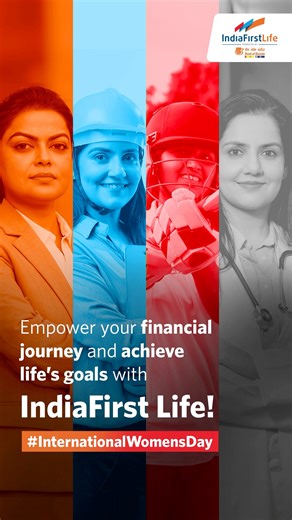 72K views · 7.5K reactions | Redefine your financial journey this International Women’s Day. Invest, grow, and celebrate progress on your terms with IndiaFirst Life. #IndiaFirstLife #IWD2024﫶 #InspireInclusion #WomensDay #EmpowermentInInvestment #InvestInWomen #LifeInsurance #ChilledLife #YehTohCertainHai | IndiaFirst Life Insurance | Facebook
