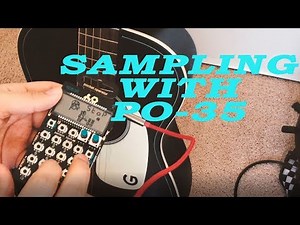 Sampling with PO-35 // Mini Tutorial // JAM