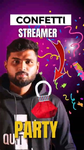 🎉Party-யை Level Up பண்ணுமா? 🎊 Confetti Streamer Popper Review!🎉| ANDROID TECH EZHIL | #shorts