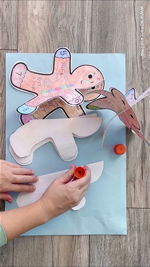 Christmas & Winter Math Craft Activities | Gingerbread Man Ornament Ideas & Tips
