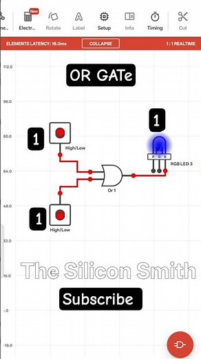 OR Gate Truth Table in 30 Seconds ⚡️#Electronics #LogicGates #Engineering #TheSiliconSmith