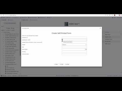 How to Print Out a Blank Behavioral (Self-Printed) Form