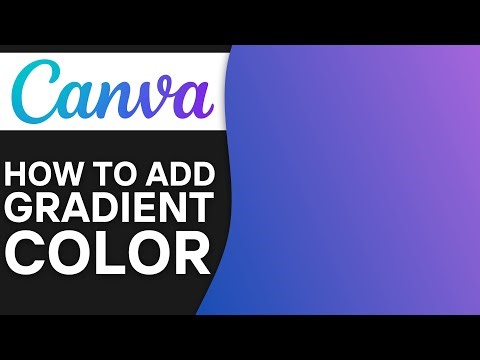 How To Add Gradient Color in Canva (Step by Step)