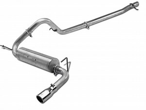 MBRP Jeep Wrangler Installer Series Cat-Back Exhaust S5526AL (12-18 Jeep Wrangler JK)