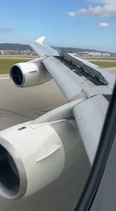 304K views · 1.7K reactions | Powerful Take Off — Boeing 747 Wing View Passenger Perspective | Joy Ann | Facebook