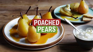 Vanilla, orange and maple poached pears are a delicious option for entertaining during the silly season 💃 Make them for a light, simple dessert that's full of flavour 🍐👌 Get the full recipe here: https://bit.ly/3305LlZ | Australian Pears