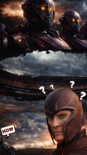 How does Magneto control the Sentinels? || #shorts
