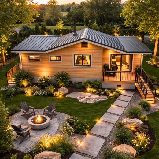 48x36 Sample House Plans PDF Download. 1,136 Sq Ft Farmhouse, Small Custom Home Blueprint. - Etsy