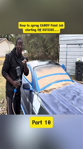 How to Achieve a Candy Paint Job Outside