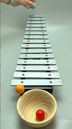 🎵 Ping, pong, plop — sound therapy begins! #asmrsounds