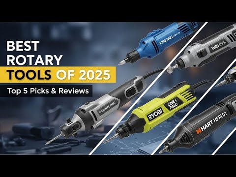 Best Rotary Tools of 2025 – Top Picks for DIY, Crafting & Repairs!