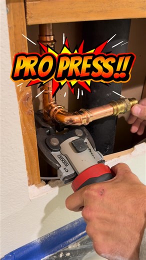 Brian Joyce on Instagram: "Pro Press & PEX are the BEST… Change my mind #pex #propress #ridgid #plumbing #plumbdoc #plumbingrepair #serviceandrepair #serviceplumber #uponor"