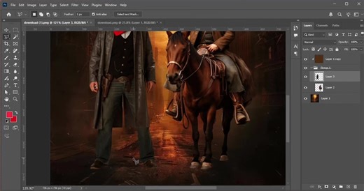 Part III: realistic shadows using photoshop #photoshoptutorial #adobephotoshop