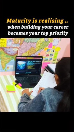 Maturity Is Realising Career Comes First | Student Motivation #motivation #short #fypシ゚viral #fyp