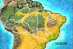 Transportation and settlement along the Transamazonian Highway system | Britannica