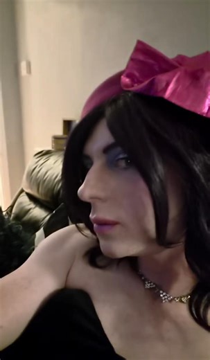 Playing dress-up #femboy #cosplay #goth