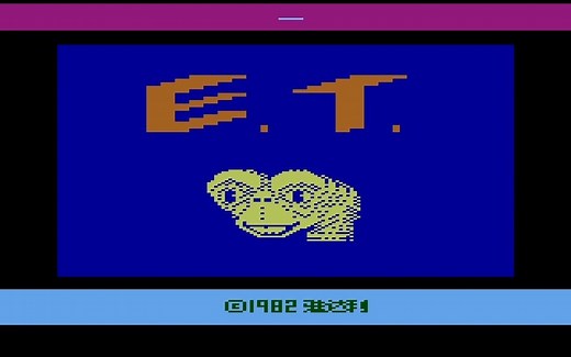 2023年雅达利汉化游戏《E.T.外星人》，雅达利冲击压倒骆驼的最后一根稻草