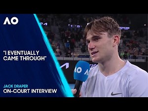Jack Draper On-Court Interview | Australian Open 2025 Second Round