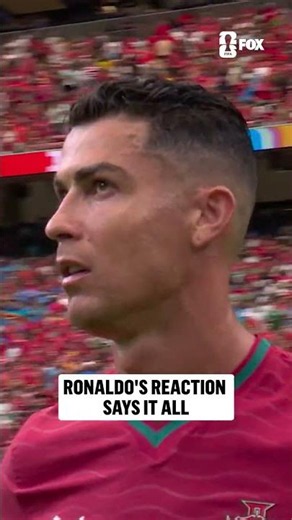 Ronaldo was stunned after drawing DR Congo in Portugal's FIFA World Cup opener 🇵🇹