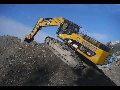 CATERPILLAR 345C L Hydraulic Excavator . Métier de l'extrême