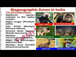 Topic-9 | Biogeographic Zones in India | Ecology & Environment for UPSC and State PSC