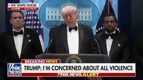 PRESIDENT TRUMP: "Nobody told me this was such a dangerous profession. If Marco [Rubio] would have told me, maybe I wouldn't have run. Maybe I would have said, 'I'll take a pass.'""It's a dangerous profession, but I don't view it that way. Look, I'm here to do a job.""I can't imagine that there's any profession that's more dangerous — but I love the country and I'm very proud."