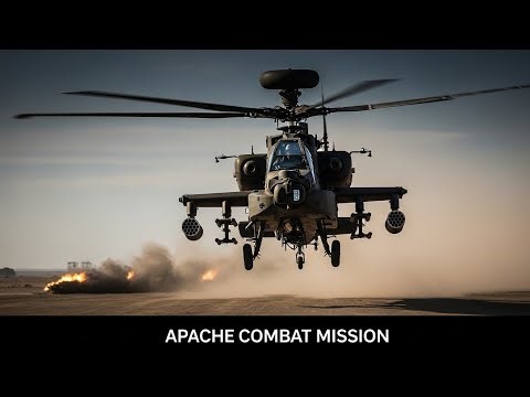 AH-64 Apache Combat Mission | The World's Deadliest Attack Helicopter in Action 🚁🔥