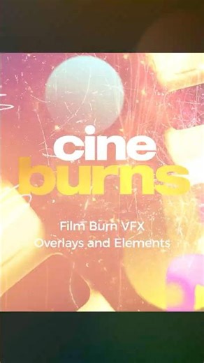 Cineburns VFX Overlay Pack – 4K Film Burn and Light Leak Overlays