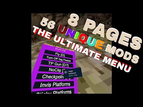 MOST OVERPOWERED MOD MENU IN GORILLA TAG! | SHIBA X MEGA MENU 2.0!