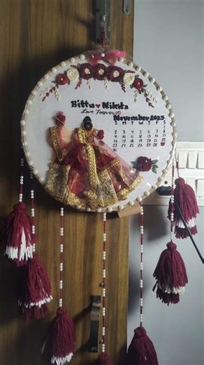 Wedding Hoop 😍/#supportsmallbusiness #embroidery #weddinggift