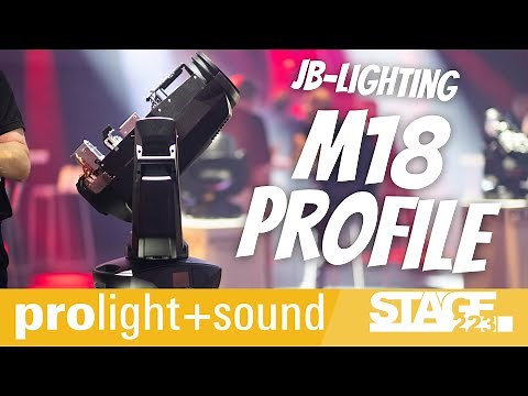 JB Lighting M18 Profile Movinghead | Prolight + Sound 2022